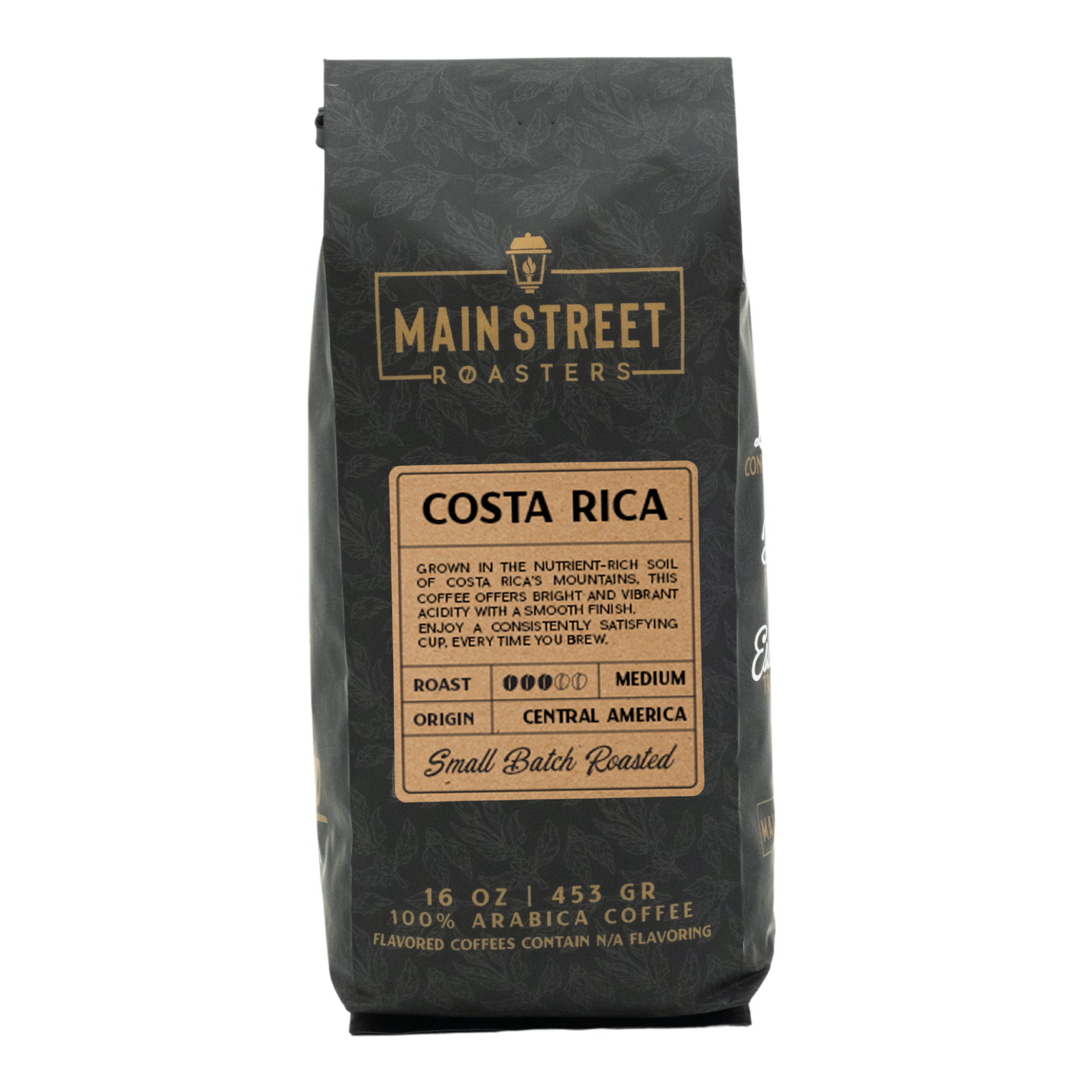 Costa Rica Tarrazu Coffee  Main Street Roasters