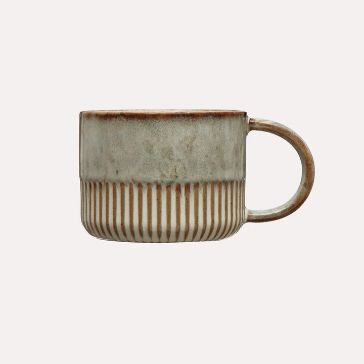 Crimped Bottom Mug Front