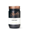 Apolis Honeymint tea jar on a white background