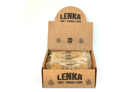 Lenka Craft Granola Bars - Salted Caramel - Main Street Roasters®