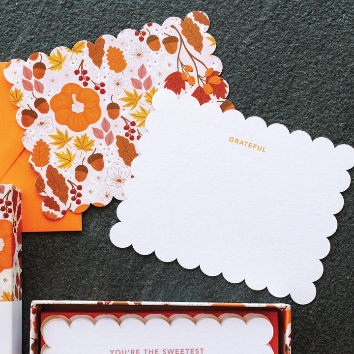 Pumpkin Patch Assorted Notecard Set