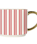 Sweet Water Decor - *NEW* Red Stripe Coffee Mug - Christmas Decor and Gifts - Main Street Roasters®