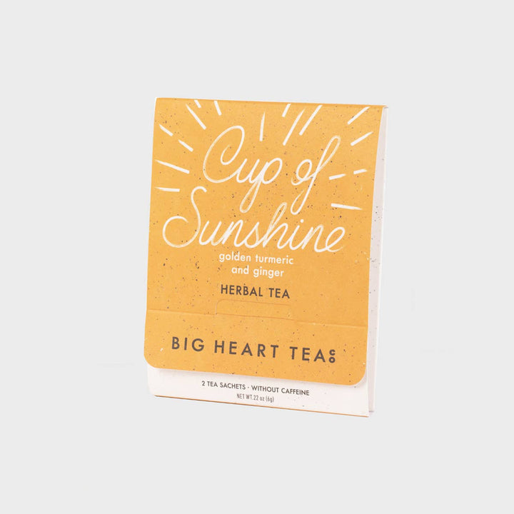 Cup of Sunshine Tea Bags | Big Heart Tea Co. - Main Street Roasters