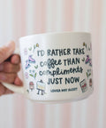 I'd Rather Take Coffee Little Women Ceramic Mug - Main Street Roasters®