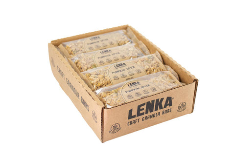 Lenka Craft Granola Bars - Pumpkin Spice Granola Bar (Seasonal) - Dairy Free