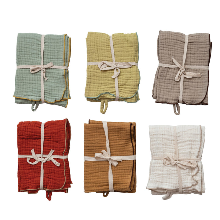 Woven Cotton Cloth Tea Towels - Main Street Roasters