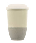 Nova Ceramics Travel Mugs - Mist Ceramic Mug – 12oz Reusable Travel Coffee Cup - Main Street Roasters®