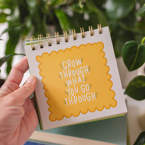 Pippi Post - 52 Weeks of Plant Quotes Desk Flip Calendar - Main Street Roasters®