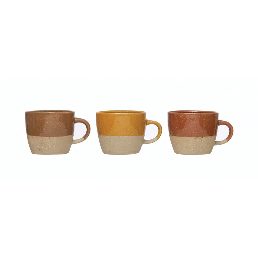 Autumn Stoneware Mugs