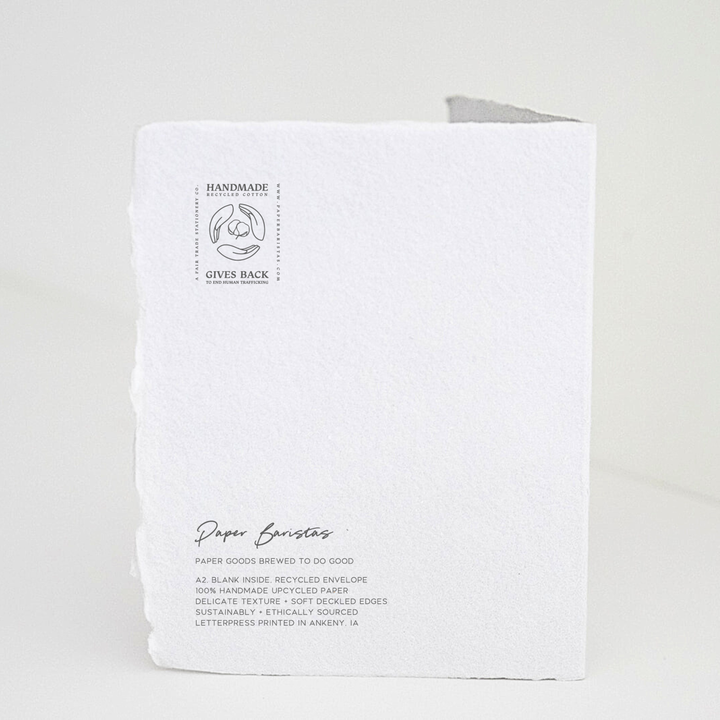Paper Baristas - Home With You | Eco-Friendly Fair Trade Greeting Card - Main Street Roasters