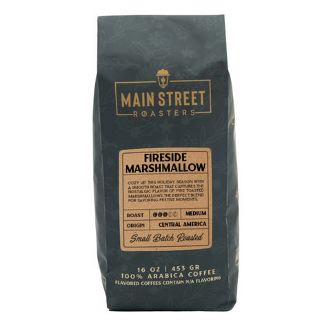 Fireside Marshmallow Holiday Blend Coffee WHS - Main Street Roasters®