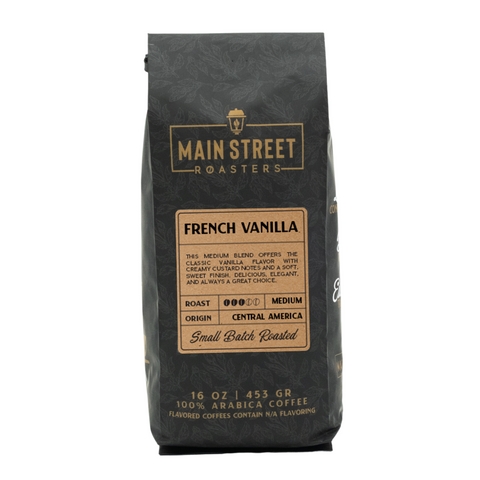 French Vanilla Flavored Coffee WHS - Main Street Roasters®