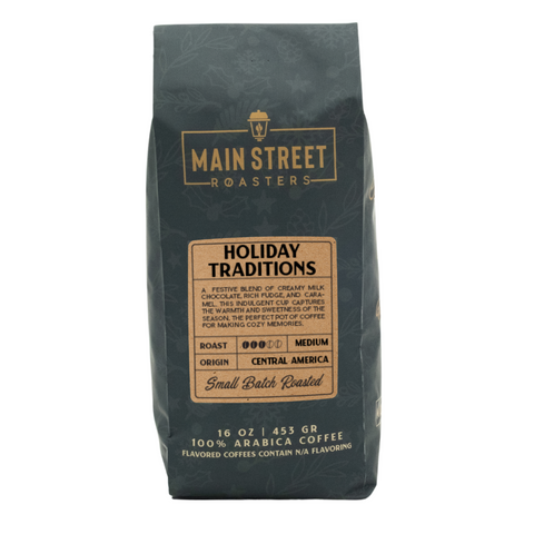 Holiday Traditions Holiday Blend Coffee WHS - Main Street Roasters®