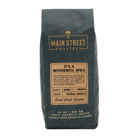 It's a Wonderful Spice Holiday Blend Coffee WHS - Main Street Roasters®