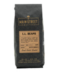 Main Street Roasters L.L. Beans light roast coffee in black branded bag