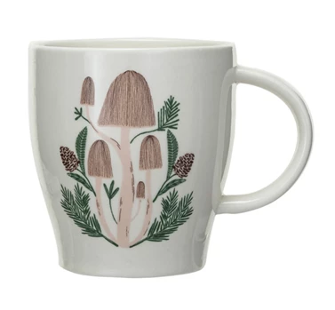 Holiday Mushroom Mugs - Main Street Roasters