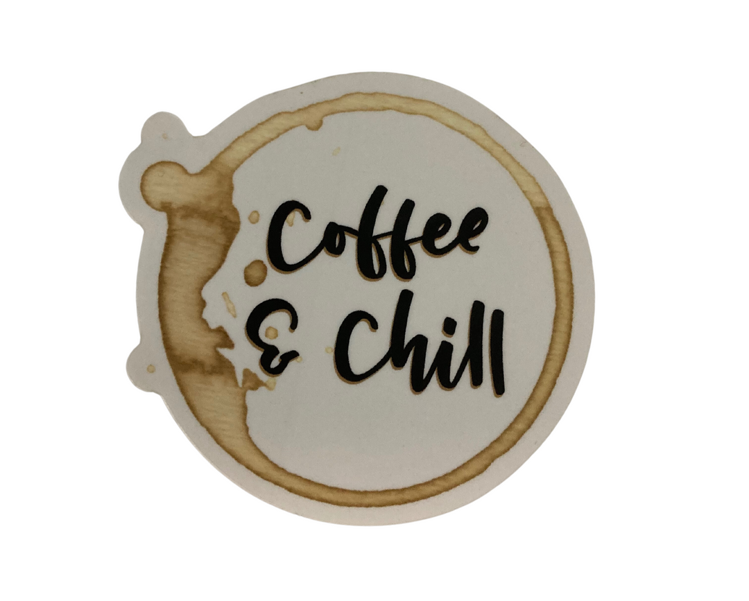Coffee & Chill Sticker - Main Street Roasters