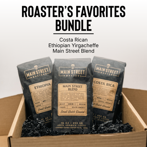 Roaster’s Favorites Coffee Bundle – Top 3 Best-Selling Coffees