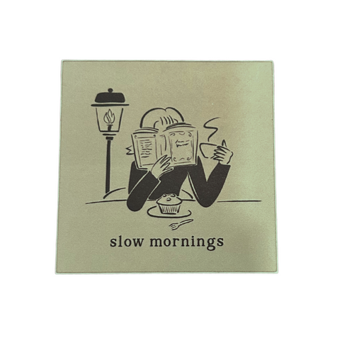 Slow Mornings Sticker - Main Street Roasters®
