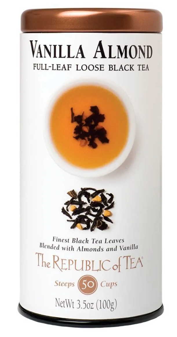 Vanilla Almond Black Tea | Republic of Tea - Main Street Roasters