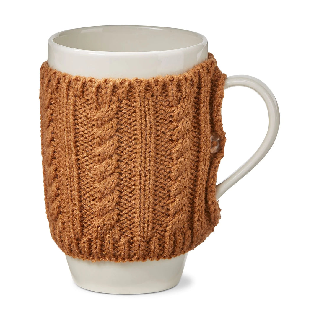 Large Tea Mug Cup Warmer Coffee Cup Cozy Handmade Knitted 
