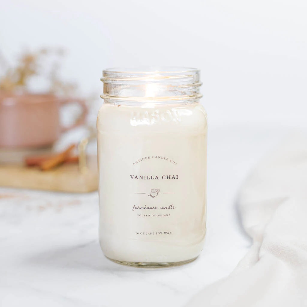 Vanilla Chai Candle by Antique Candle Co® - Main Street Roasters