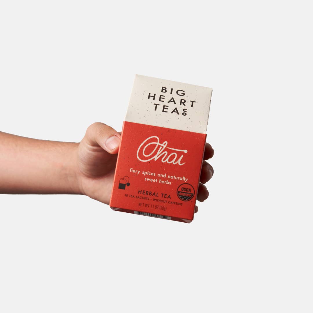 Big Heart Tea Co. - Chai Tea Bags - Main Street Roasters