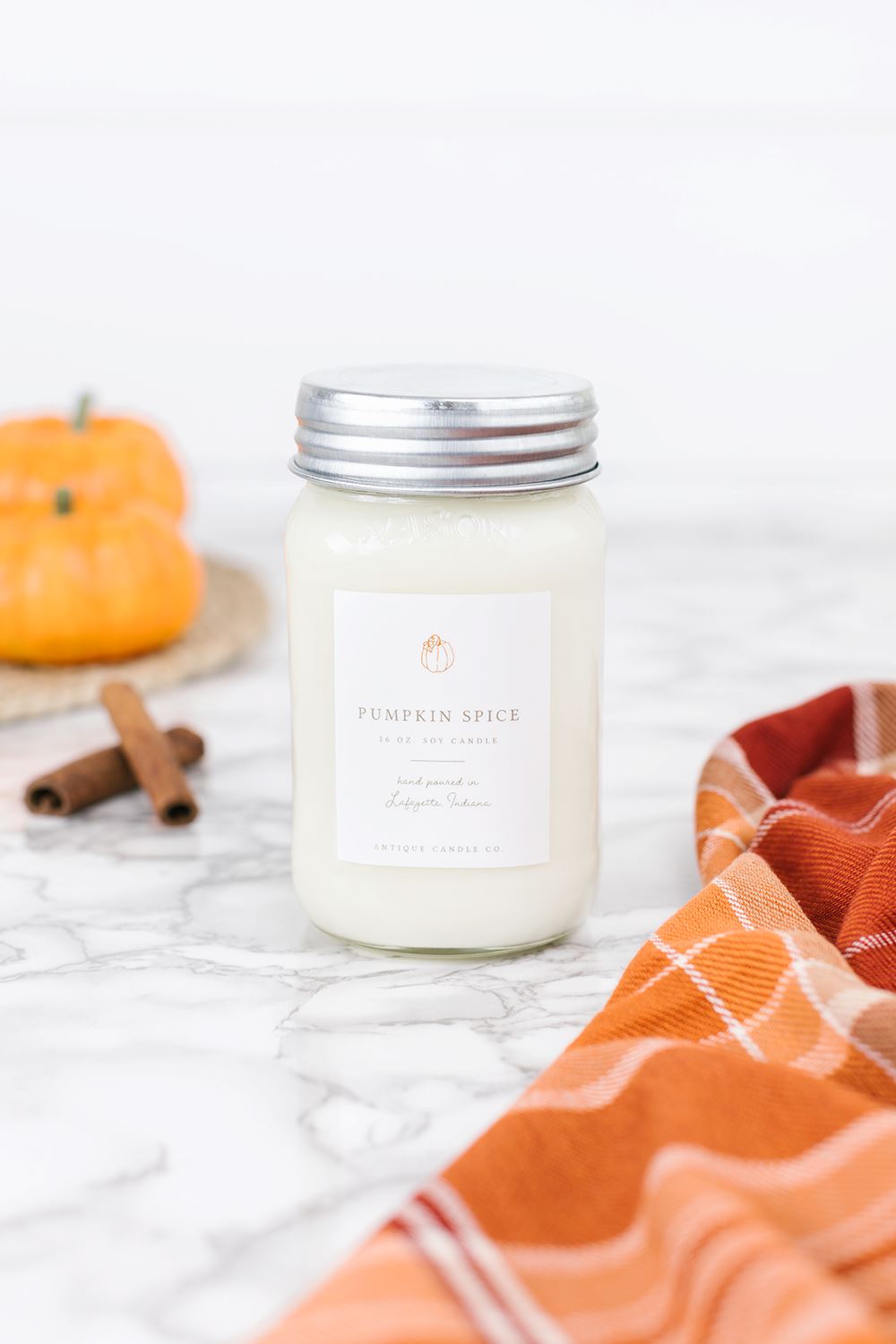 Pumpkin Spice Candle by Antique Candle Co® Candles antique candle co 