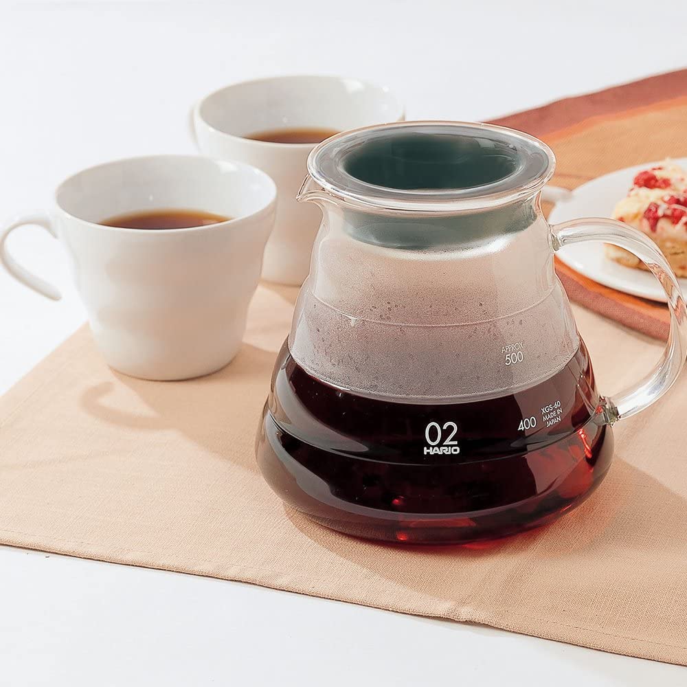 Hario V60 Glass Range Coffee Server Clear | Size 01