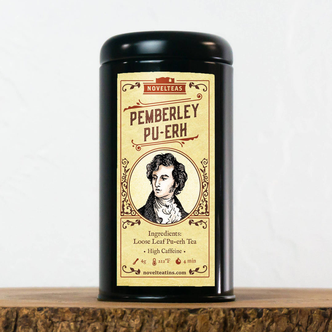 Novelteas |  Pemberley Pu-erh - Loose Tea inspired by Mr. Darcy - Main Street Roasters