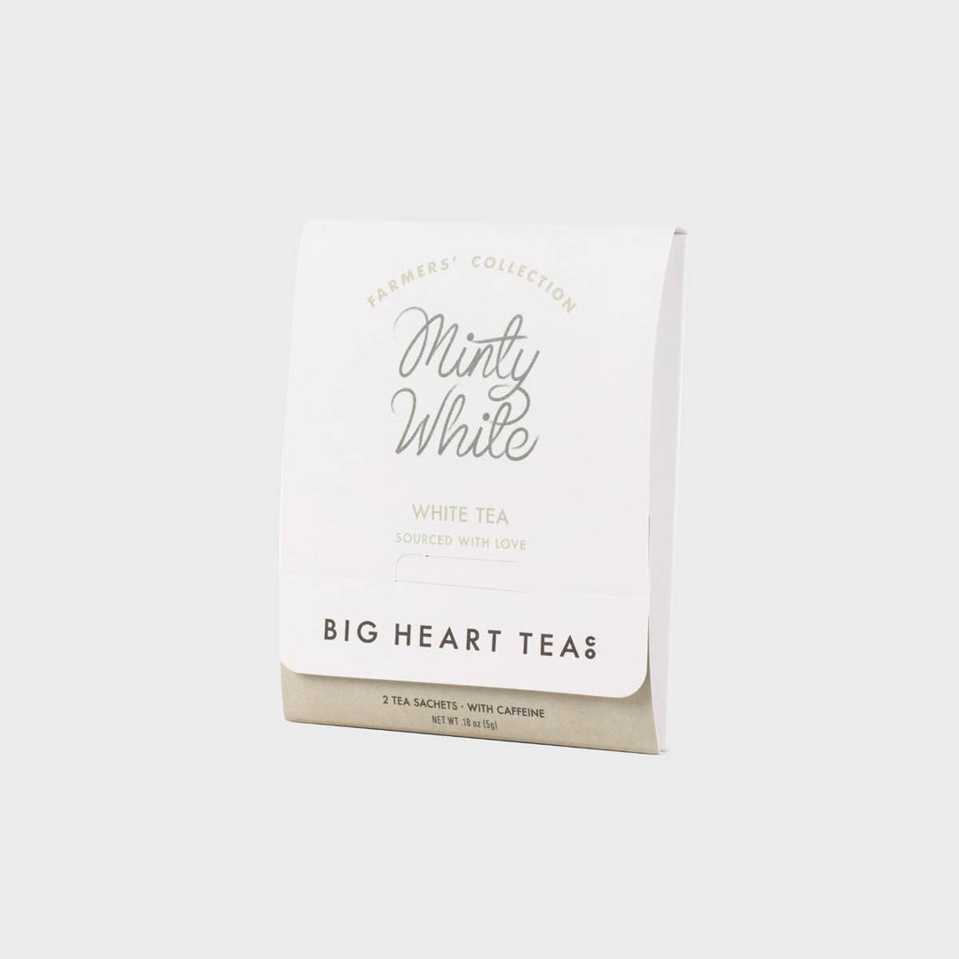 Big Heart Tea Co. - Minty White Tea for Two Sampler - Main Street Roasters