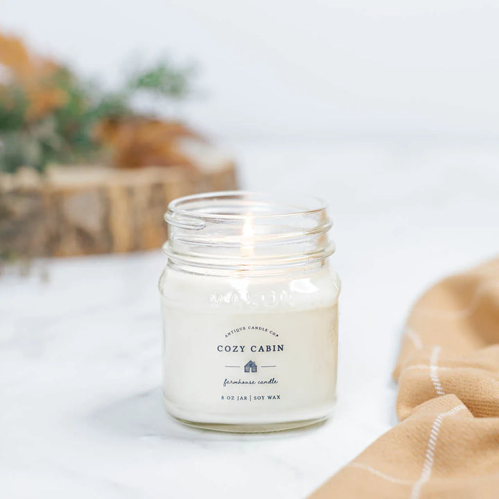 Cozy Cabin Candle by Antique Candle Co® - Main Street Roasters