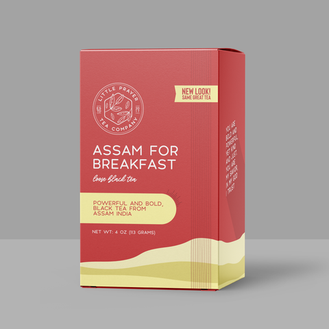 Little Prayer Tea Company - Assam For Breakfast Loose Leaf Black Tea - Main Street Roasters