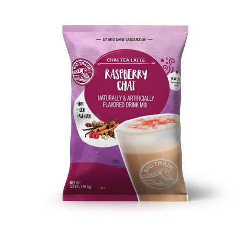 Big Train Raspberry Chai Tea Latte Mix - Bag- Main Street Roasters