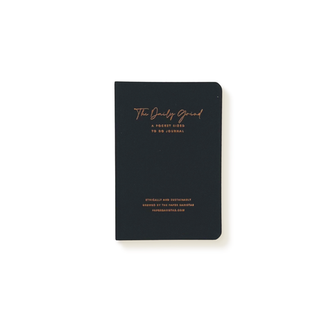 Paper Baristas - Pocket-Sized To Do List Notebook Journal in Black - Main Street Roasters