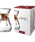 Chemex Glass Pour-over Coffee Maker | 6 Cup or 8 Cup | Bodum 