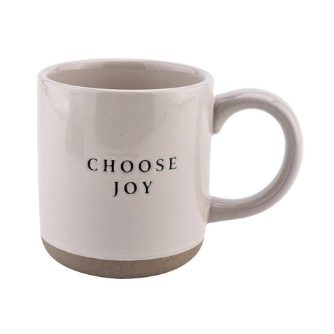 Sweet Water Decor - Choose Joy Stoneware Coffee Mug  