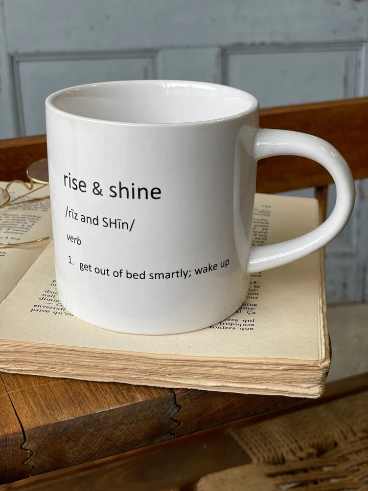 Coffee Lovers | Morning Favorites Mug - Rise & Shine - Main Street Roasters