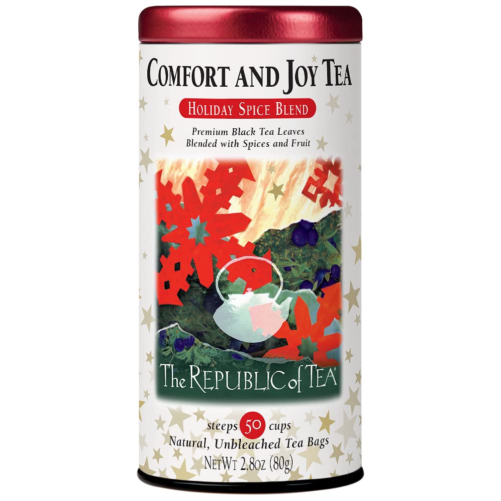 Comfort & Joy Black Tea | Republic of Tea - Main Street Roasters