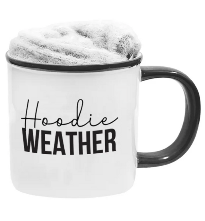 Cozy Vibes | Cozy Mug + Sock Set - Hoodie Weather - Main Street Roasters
