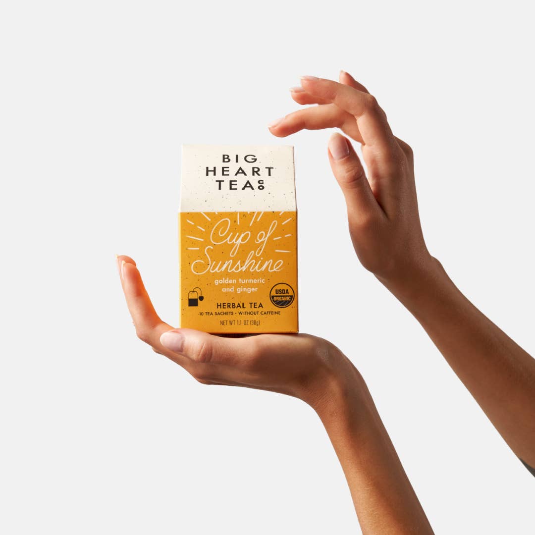 Cup of Sunshine Tea Bags - Big Heart Tea Co. - Main Street Roasters