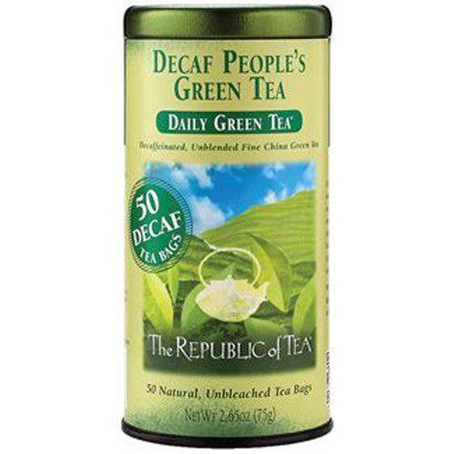 Decaf People's Green Tea | Republic of Tea - Main Street Roasters