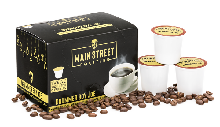 Coffee Gift Box | K-Cups for Two Branded Mugs - Main Street Roasters