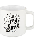 Encouragement Stoneware Mug - It Is Well - Main Street Roasters