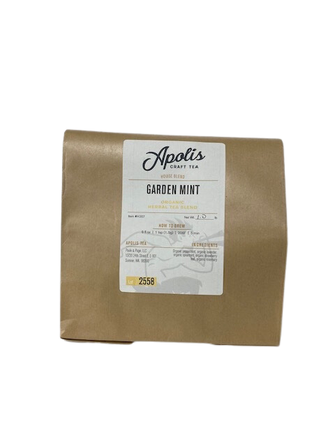 Garden Mint - Bulk Loose Tea - 1 lb | Apolis Tea - Main Street Roasters