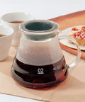 Hario V60 Glass Range Coffee Server Clear | Size 02 | Bodum 