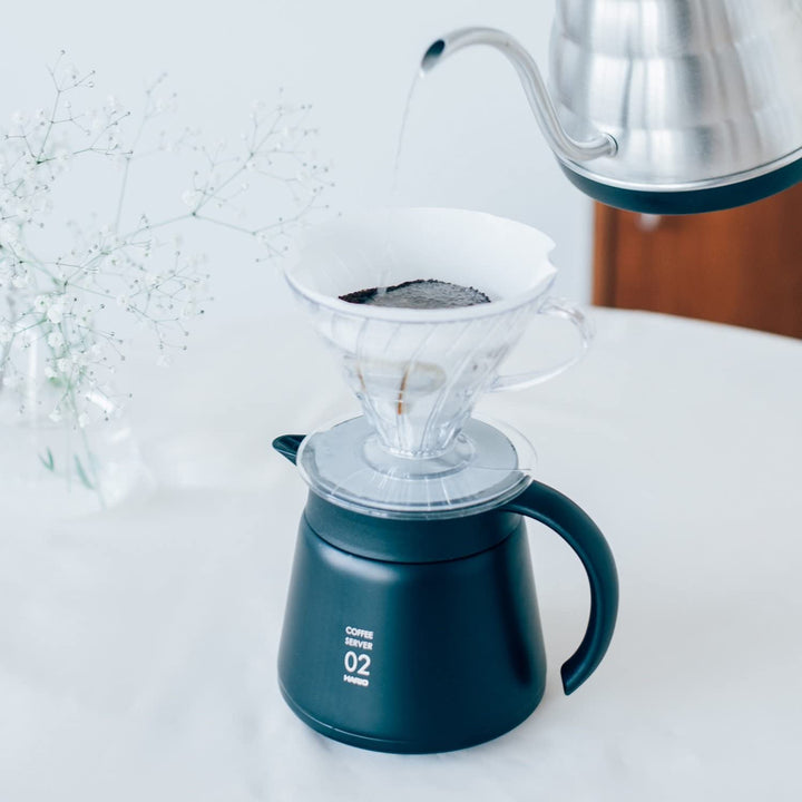 Hario V60 Insulated Metal Beverage Server | Size  02 - Main Street Roasters