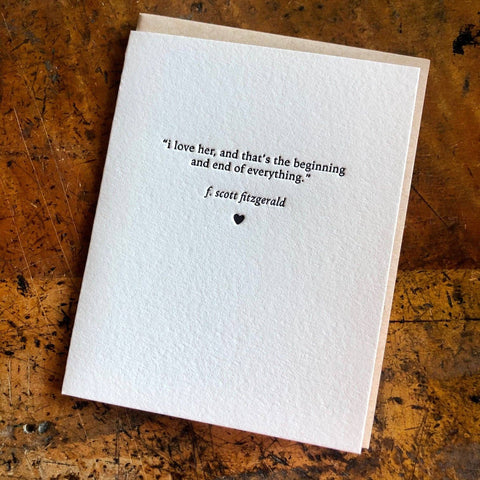 I Love Her Greeting Card - Main Street Roasters