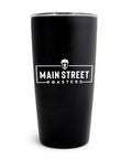 MSR Vacuum Insulated Tumbler | Black 20 oz Stainless Steel - Main Street Roasters