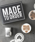 Stencils & Shaker Book Box - Main Street Roasters